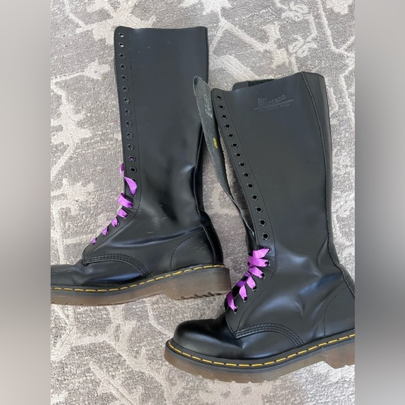 Dr. Martens 9663 20 Eye combat boots - Picture 5 of 8